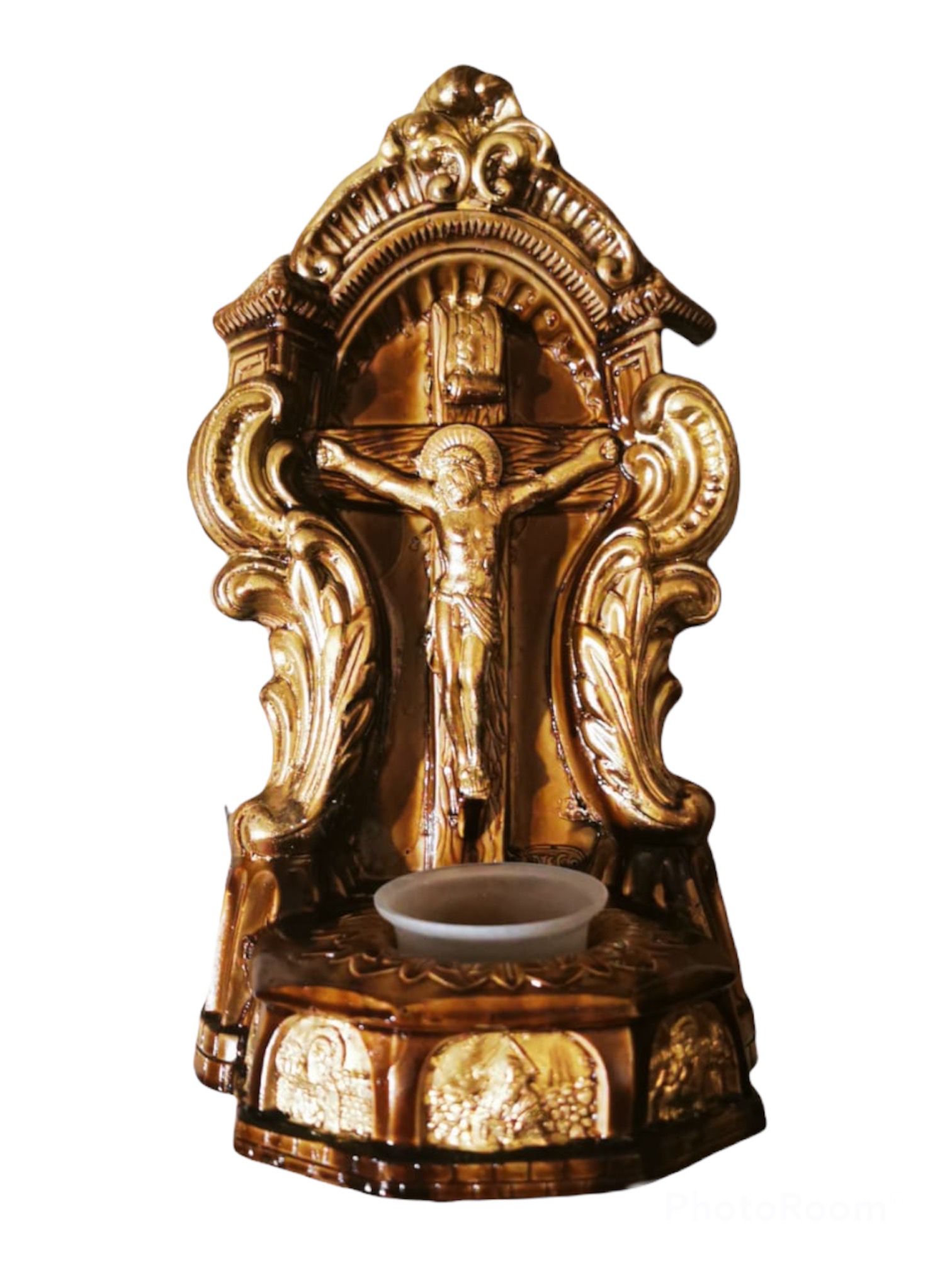 Candela mare crucifix