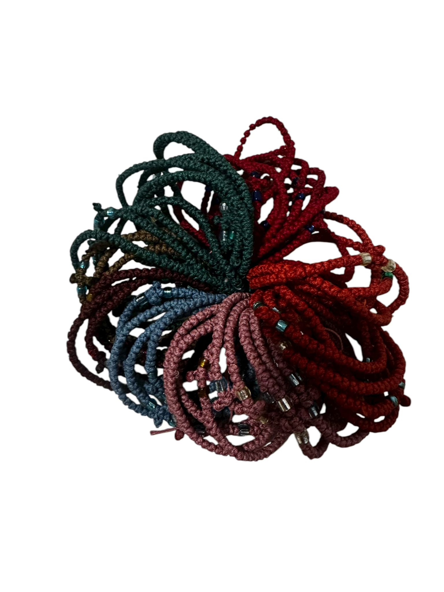 Mătanie cerată lucrată manual - Set de 12 bucăți